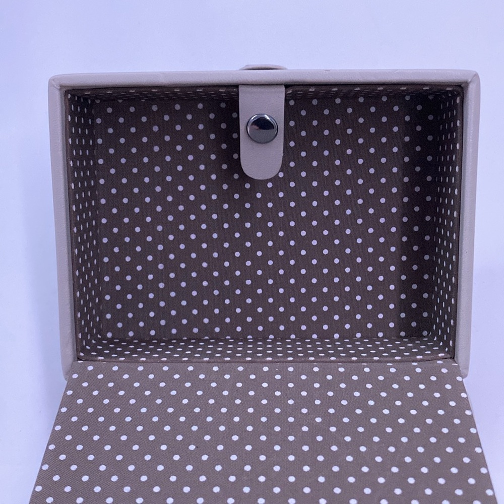 Container Store Stackers Beige Folding Travel Jew… - image 6